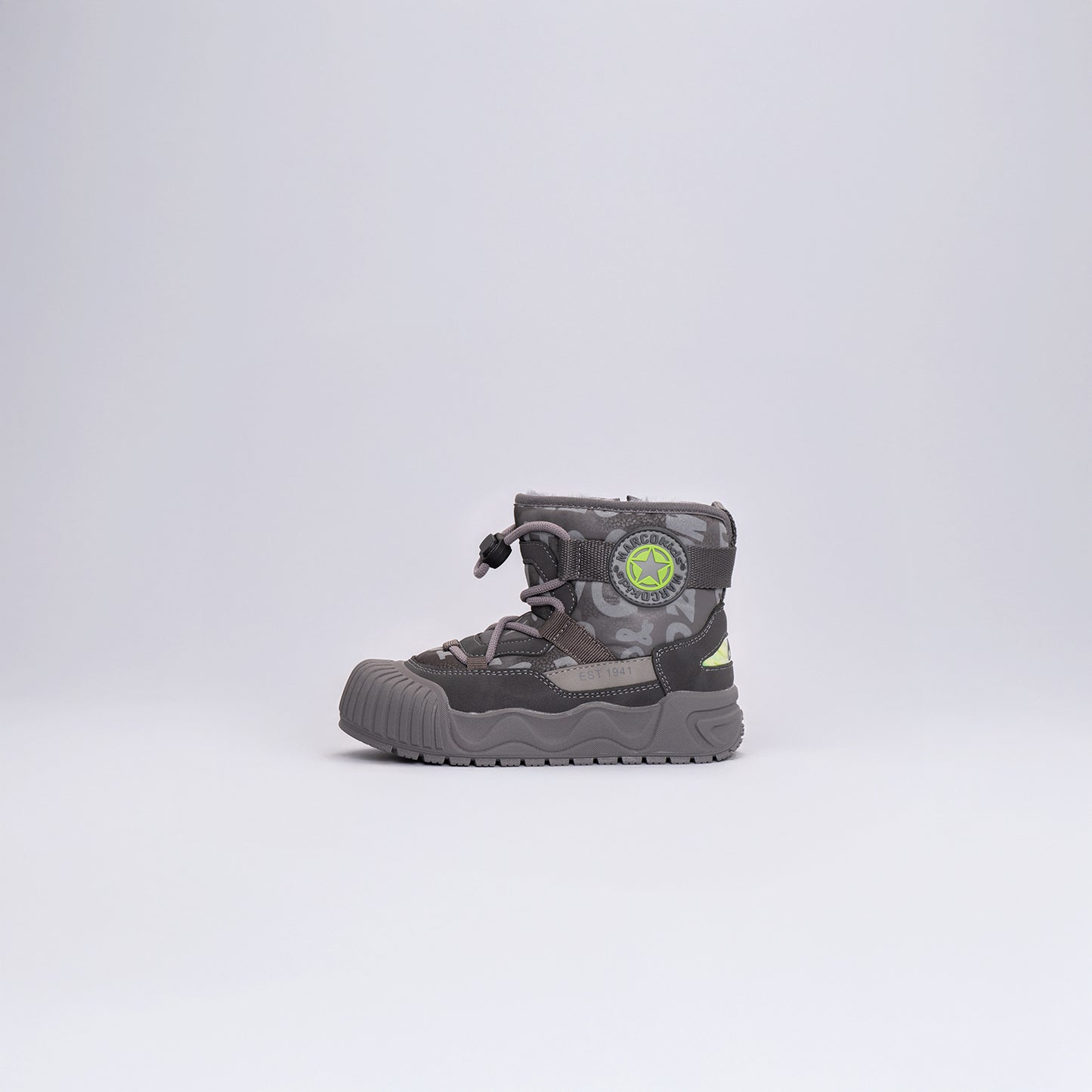 Kalın Taban Outdoor Kşlık Bot Okul Öncesi Gri