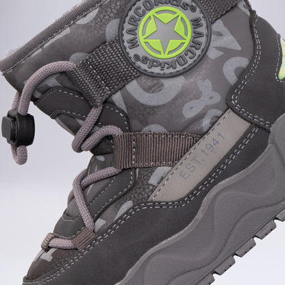 Kalın Taban Outdoor Kşlık Bot Okul Öncesi Gri