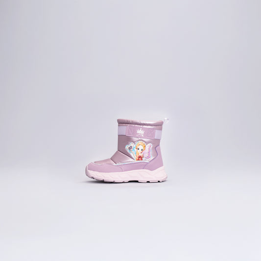 Kız Çocuk Peri Desenli Kışlık Bot Lila