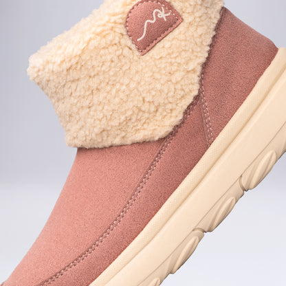 Kürklü Kışlık Bot Okul Öncesi Pembe