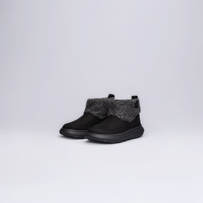 Kürklü Kışlık Bot Okul Öncesi Siyah