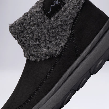 Kürklü Kışlık Bot Okul Öncesi Siyah