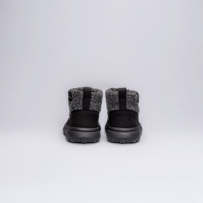 Kürklü Kışlık Bot Okul Öncesi Siyah