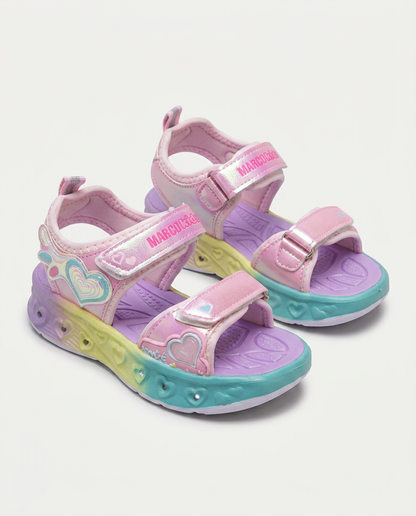 Marco Kids 26Y207 Patik Işıklı Sandalet PEMBE