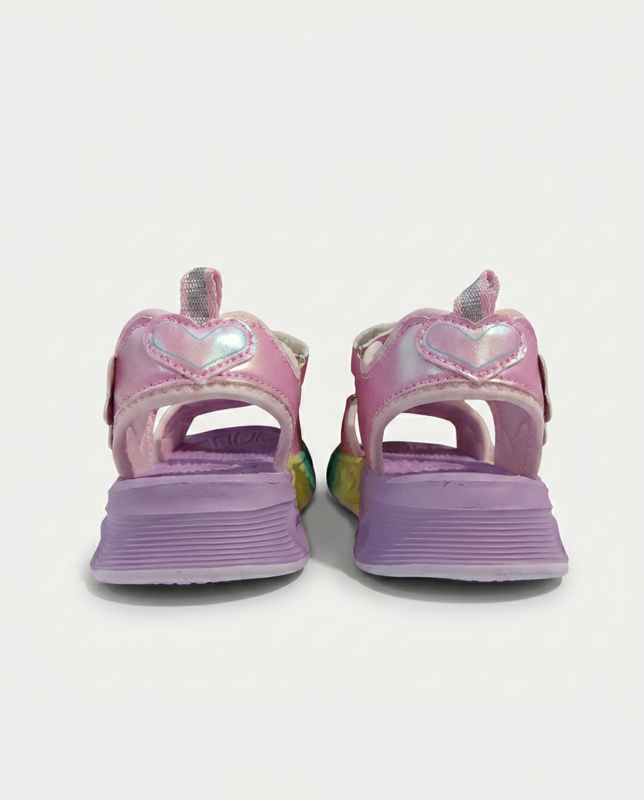 Marco Kids 26Y208 Filet Işıklı Sandalet PEMBE
