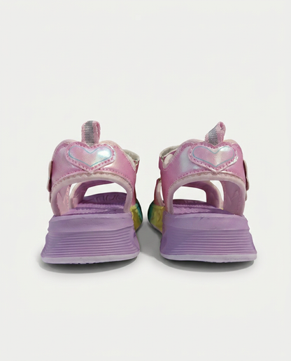 Marco Kids 26Y208 Filet Işıklı Sandalet PEMBE