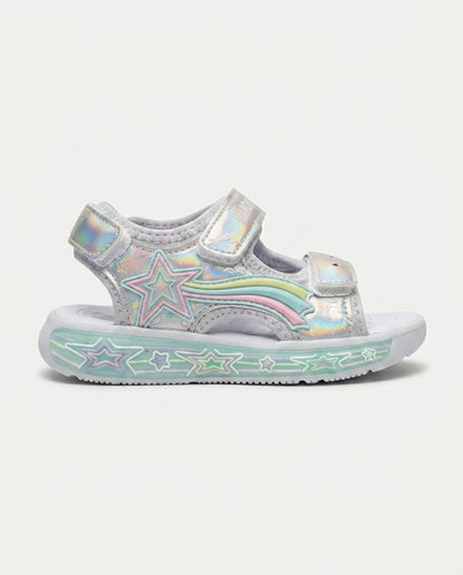 Marco Kids 26Y210 Patik Işıklı Sandalet GÜMÜŞ