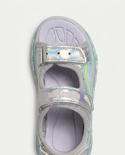 Marco Kids 26Y210 Patik Işıklı Sandalet GÜMÜŞ