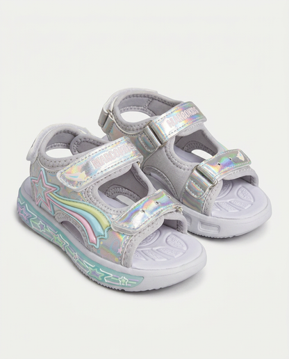 Marco Kids 26Y210 Patik Işıklı Sandalet GÜMÜŞ