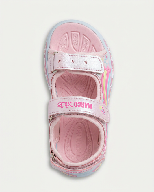 Marco Kids 26Y210 Patik Işıklı Sandalet PEMBE