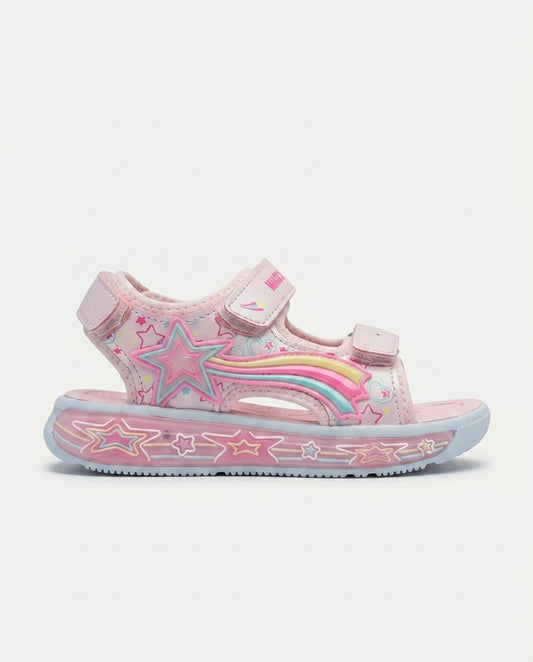 Marco Kids 26Y211 Filet Işıklı Sandalet PEMBE