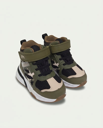 Marco Kids 4251101-T Rapids Patik Bot Yeşil-Siyah