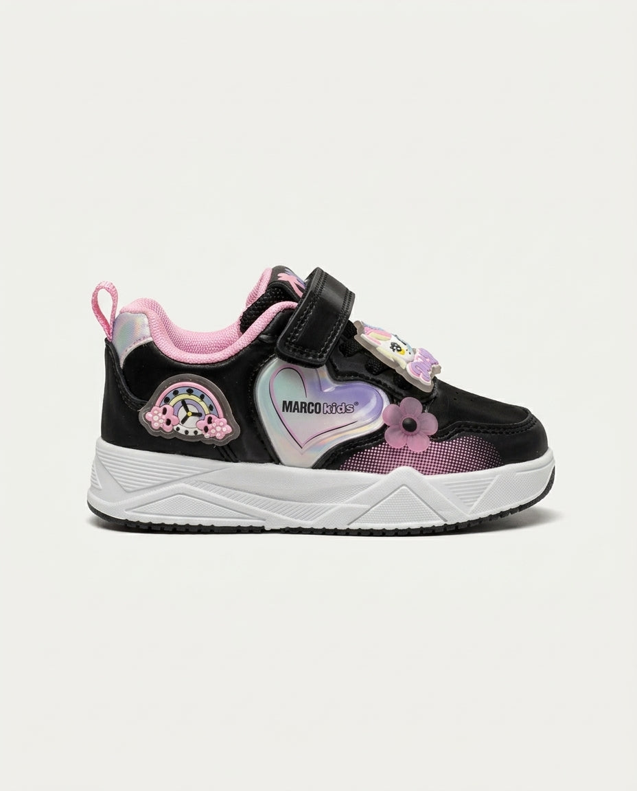 Marco Kids JL259116 Kety Patik Ayakkabı Siyah