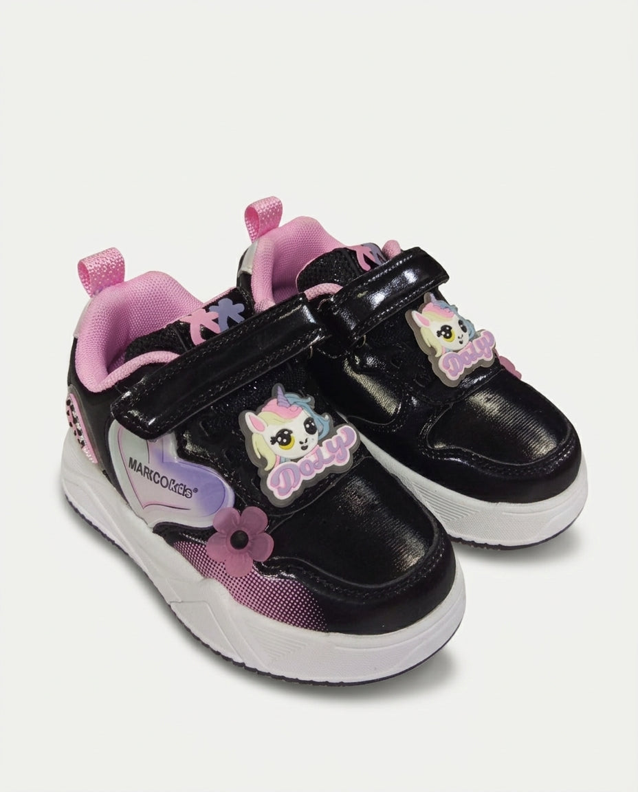 Marco Kids JL259116 Kety Patik Ayakkabı Siyah
