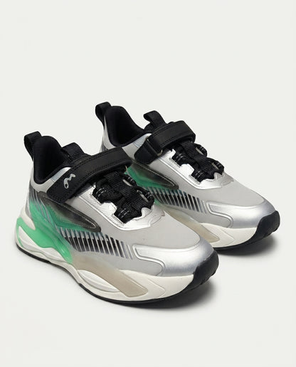 T5440207P Çocuk Patik Casual Spor Ayakkabı GRİ-TURKUAZ