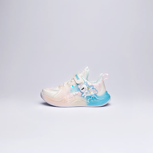 Unicorn Desenli Çocuk Spor Ayakkabı Okul Öncesi Mavi