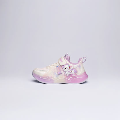 Unicorn Desenli Çocuk Spor Ayakkabı Okul Öncesi Mor